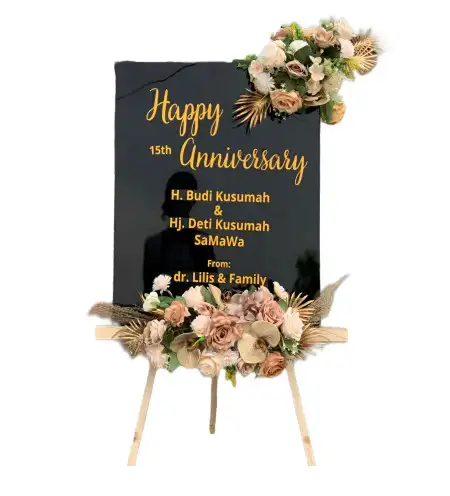 Papan Bunga Akrilik Cimanganten